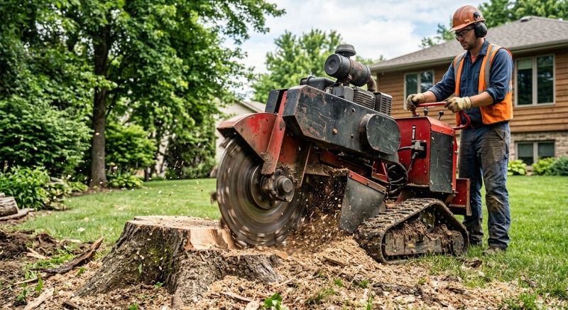 Tree Stump Removal in Waldorf, MD